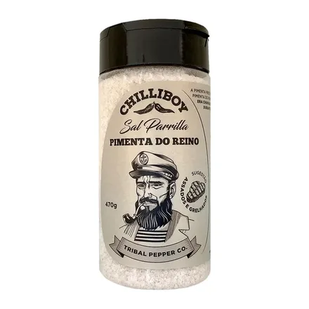Sal Parrilleracon Pimenta Tribal Chilliboy 470g