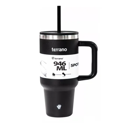 Vaso Termico Terrano Spotie Cup Negro 946ml