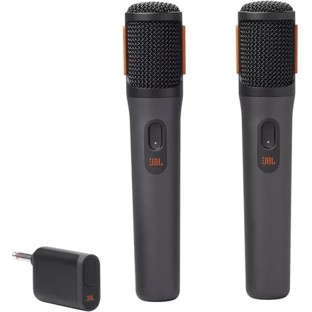Microfone JBL Partybox Wireless Dual – Preto