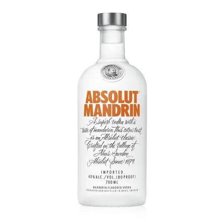 Vodka Absolut Mandarin 40 Litros