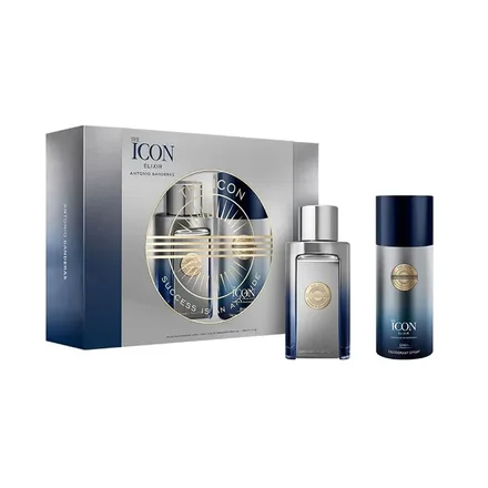 Antonio Banderas Icon Elixir Masculino Eau Parfum Plus Deodorant Spray 100ml