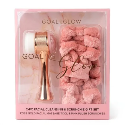 Set Limpieza Facial Cala Goal To Glow Rose Gold