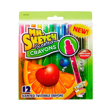 Crayones Mr Sketch Scented Twistable Crayons 12