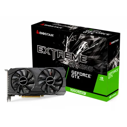 Placa Video Biostar Extreme Gaming Geforce Rtx 1660 Super Gddr 6