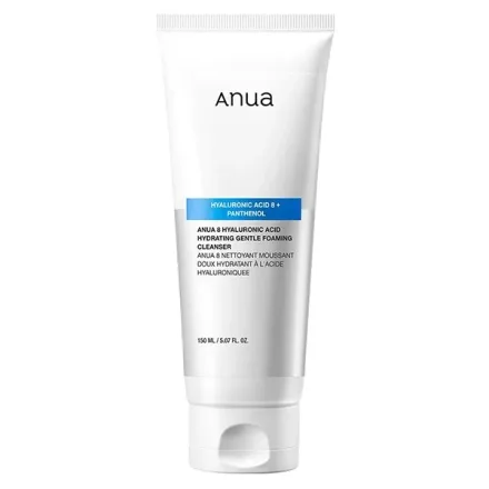 Limpador Facial Anua 8 Hyaluronic Acid Hydrating Gentle Foaming Cleanser 150ml