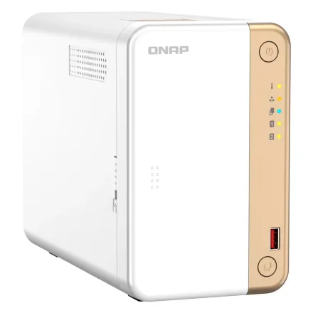 Servidor Nas Storage Qnap Ts 262 4G Us 2 Baias
