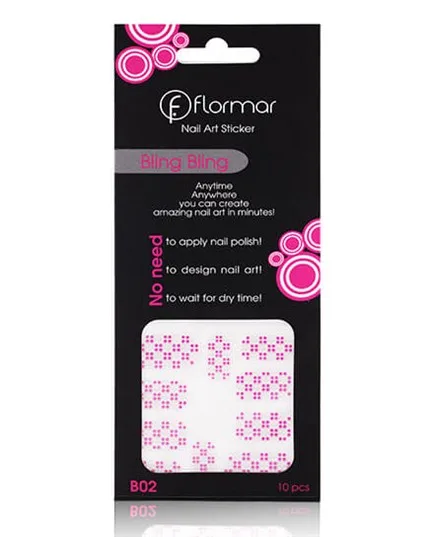 Nail Art Stickers Bling B02 Sticker Unas