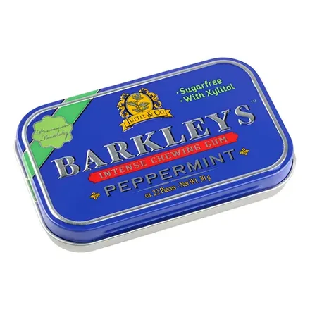 Chicles Barkleys Sabor Peppermint 30g
