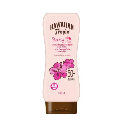 Locion Protector Solar Hawaiian Tropic Baby Fps 50 240ml