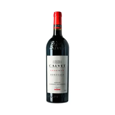 Vino Calvet Reserve Bordeaux Merlot Cabernet Sauvignon 750ml