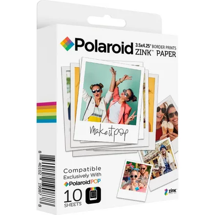 Papel Fotografico Polaroid Pop Instant 10