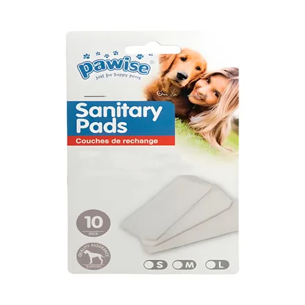 Almohadilla Sanitaria Desechables Slip Proteccion Pawise 10 Piezas