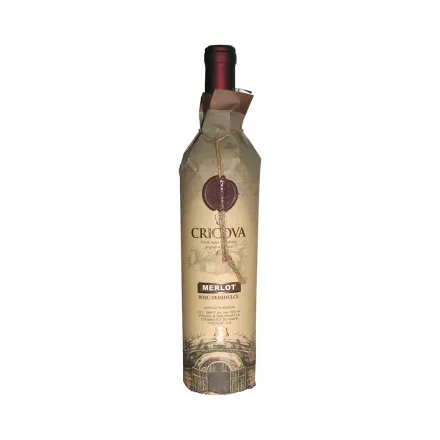 Vino Cricova Merlot Dulce 750ml