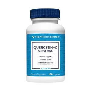Quercetin Citrus Free Vitamin Shoppe 100 Capsulas