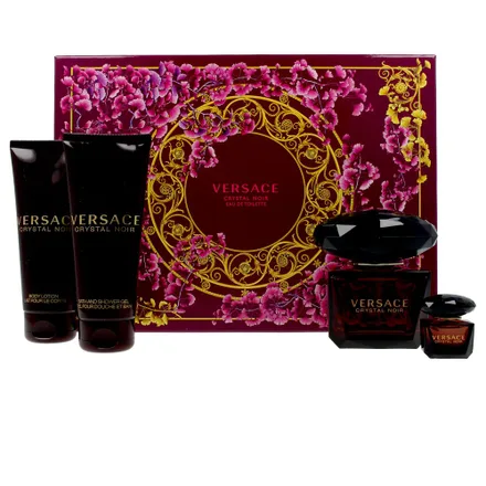 Gianni Versace Bright Noir Eau Toilette Plus Shower Gel Body Lotion 100ml 5ml 90ml