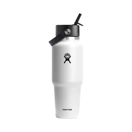 Botella Termica Hydro Flask S110 Flex Straw Cap White 946ml