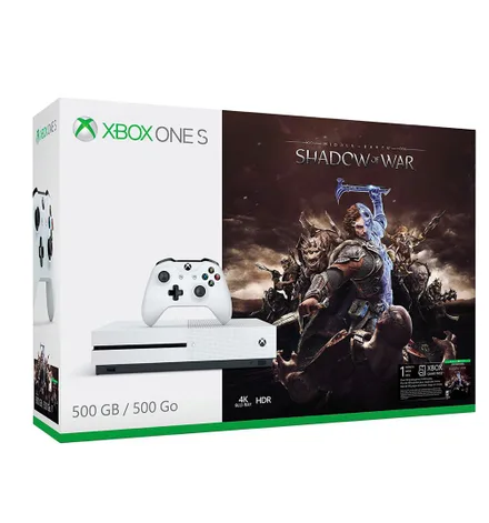 CONSOLE XBOX ONE S 500GB C/SHADOW WAR