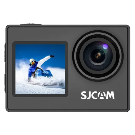 Câmera de Ação SJCAM SJ4000 Dual Screen 16MP WiFi - Preto