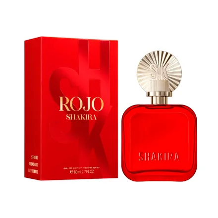 Perfume Shakira Rojo Eau Parfum 80ml