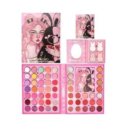 Paleta Sombras Kevin Coco 62 Colores