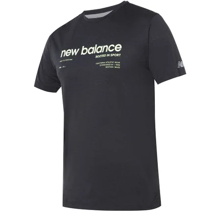 Camiseta New Balance Masculino Athletics Graphic XL Preto – MT41255BM