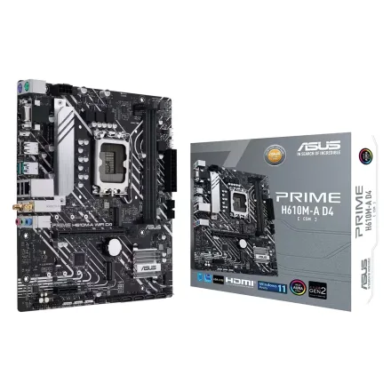 Placa Mae Prime D4 Ddr 4 Socket Lga 1700 Chipset H61 Atx