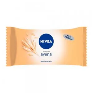 Jabón Barra Nivea Avena 3x125g