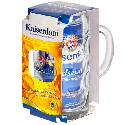 Cerveja Kaiserdom Krugset Lata Copo 1L