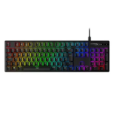 TECLADO GAMING KINGSTON HYPERX ALLOY ORIGINS HX-KB6BLX-LA RGB USB