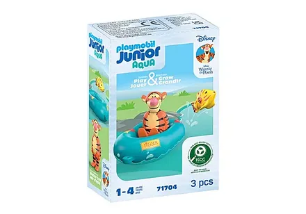 PLAYMOBIL JUGUETE TIGGER'S RUBBER BOAT RIDE 71704