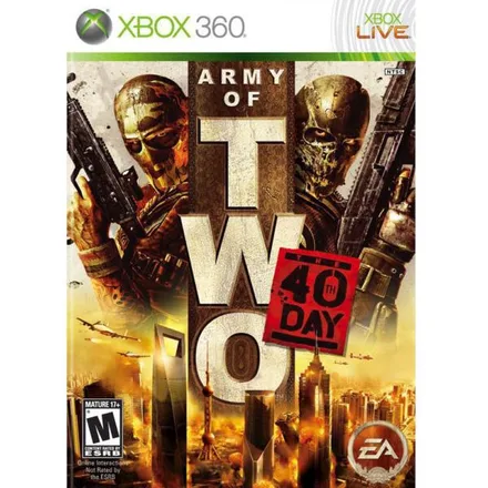 Jogo Xbox 360 Army Of Two 40 Day