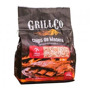 Chips Madeira Defumacao Pacote 800g