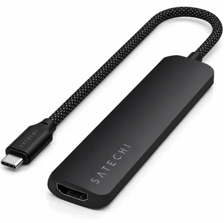 Satechi Hub St P6SK 6IN1 Slim Multiport Adapter 4K