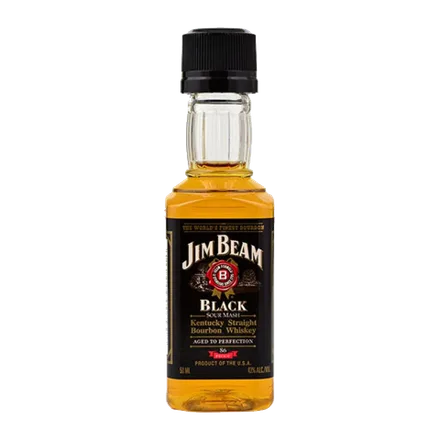 Whisky Jim Beam Black Bourbon Miniatura 50ml