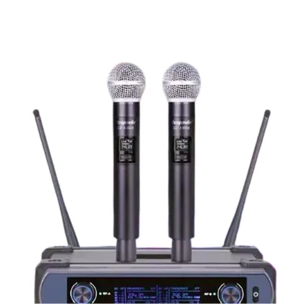 Microfono Ecopower Ep M604 Con 2 Microfonos