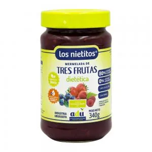 Geleia Acucar Tres Frutas Los Nietitos 340g