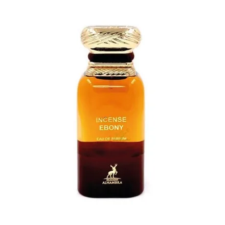Perfume Maison Alhambra Incense Ebony Unissex Edp Agatres 80ml