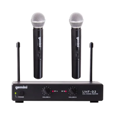 Microfono Duplo Gemini Uhf 02