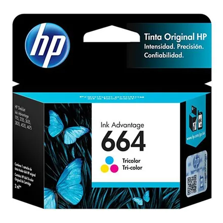 Cartucho Hp 664 Colorido
