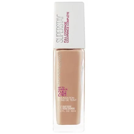 Base Liquida Maybelline Superstay Coverage 24H 130 Buff Beige 30ml