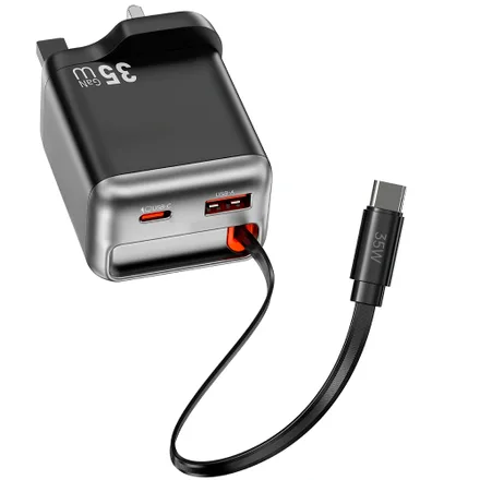 Cargador Wiwu Con Cable Helix G029 2 En 1