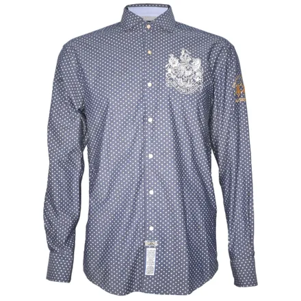 Camisa La Martina Masculino Eq Kmce 30 02 Lun Mno