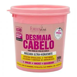 Mascara Tratamento Forever Liss Desmaia Cabelo 350ml
