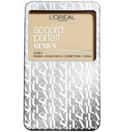 COSMETICO LOREAL PREBASE+BASE+CORRECTOR+POLVO DORE – 3600522763956