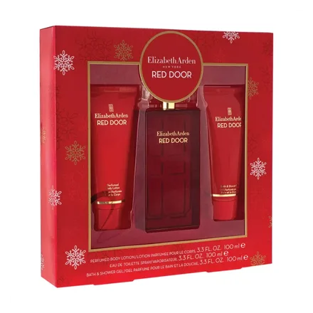 Elizabeth Arden Red Door Eau Toilette Plus Body Lotion Shower Gel 100ml