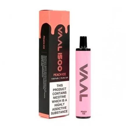 Pod Descartavel Vaal 1500 Puffs 5 Nic Salt Peach