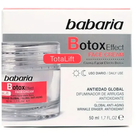 Creme Facial Babaria Efeito Botox 50ml