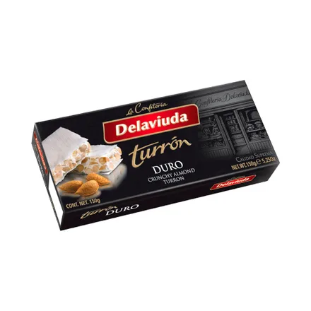 Turron La Viuda Duro 200 Gr