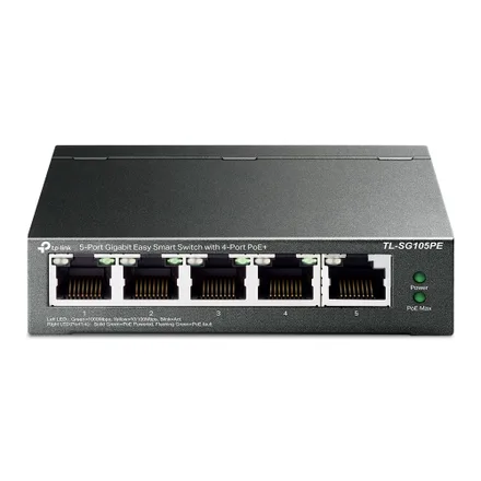 Hub Switch 05P Tl 4POE Plus