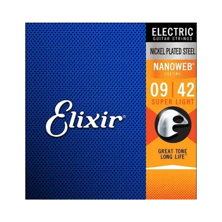 Cuerda Guitarra Eléctrica Elixir Nanoweb Ex12002